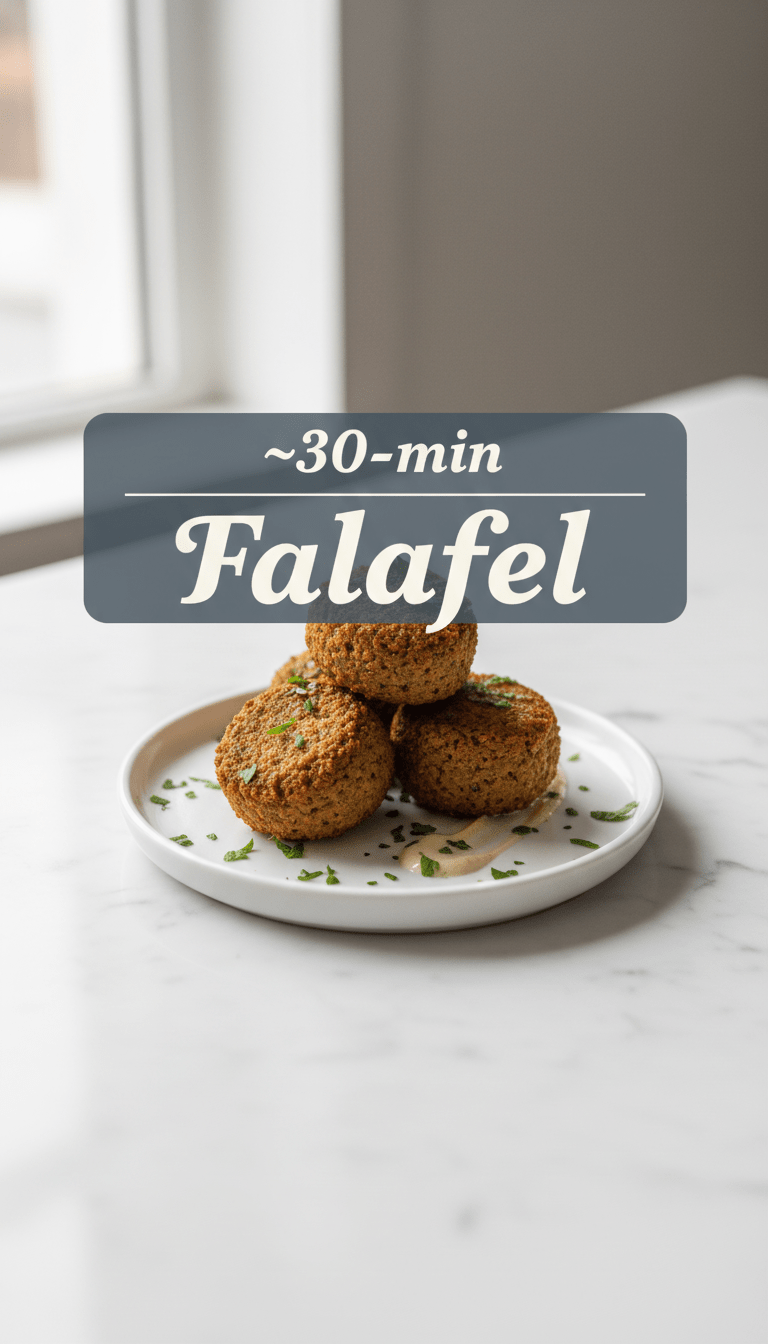 Falafel Recipe