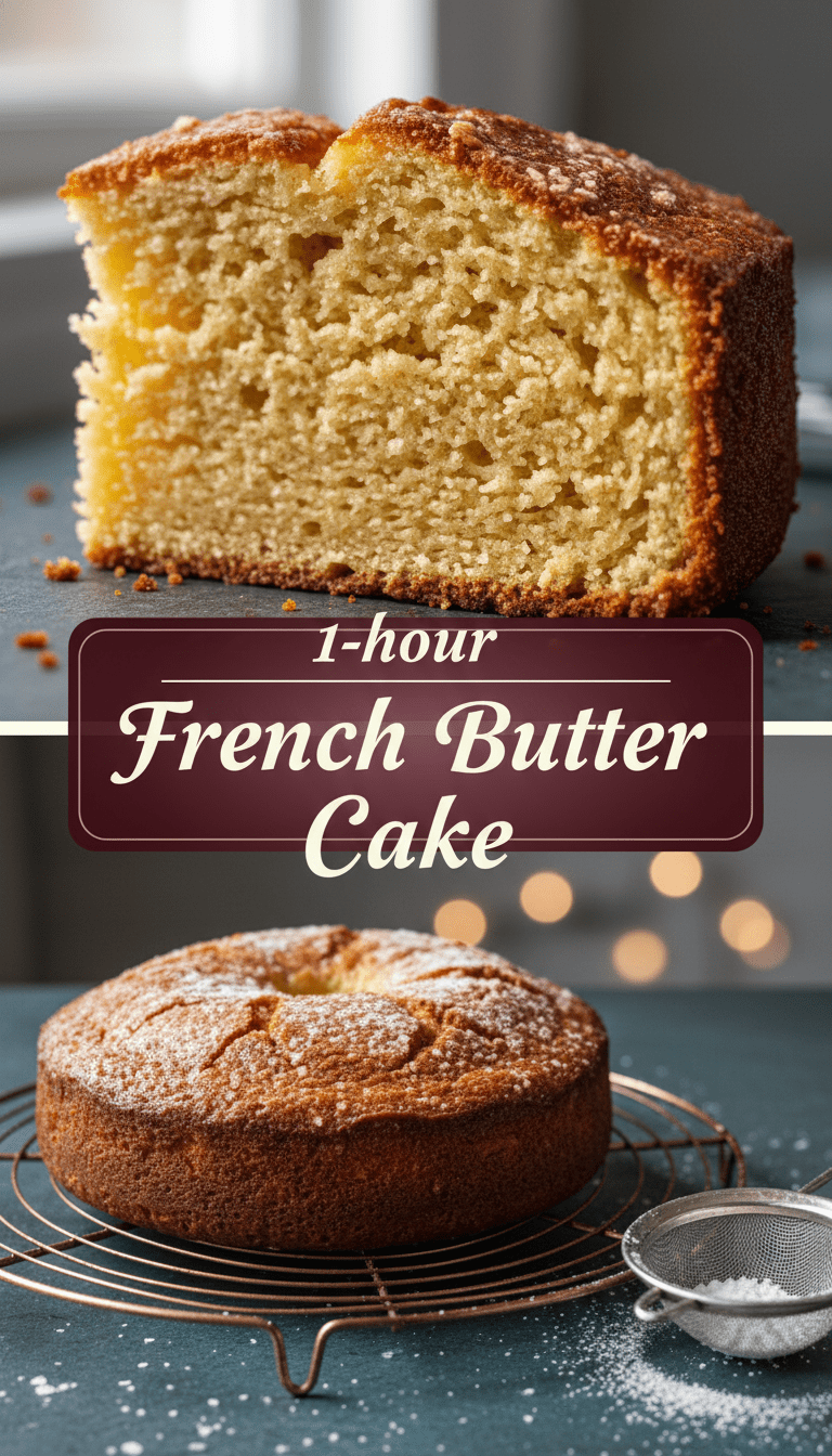 French Butter Cake Recipe