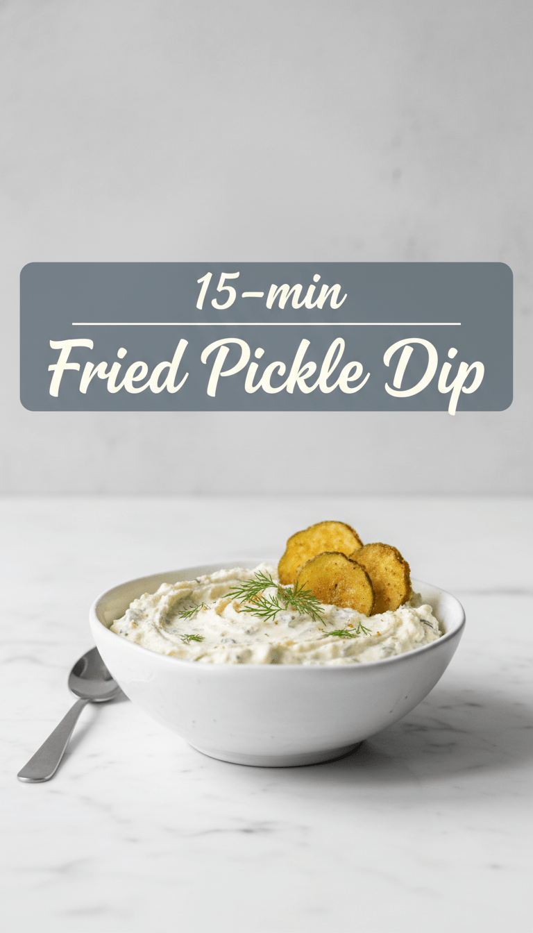 Fried Pickle Dip Recipe