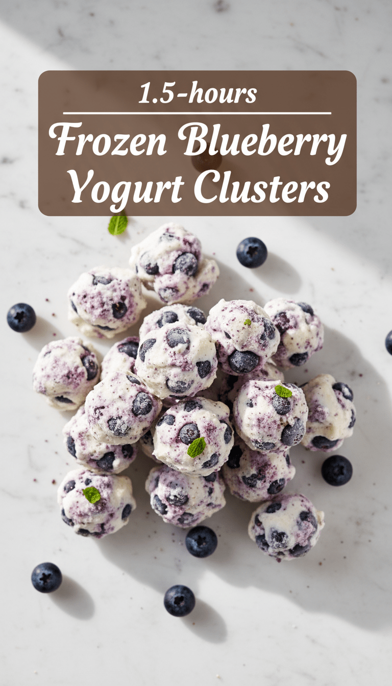 Blueberry Yoghurt Cluster Recipe