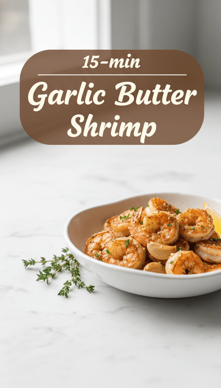 Garlic Butter Shrimp Recipe