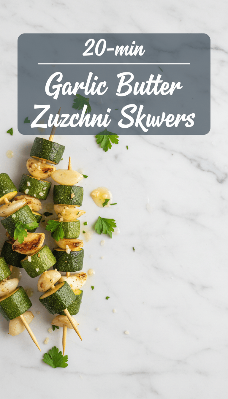 Zucchini Skewers Recipee