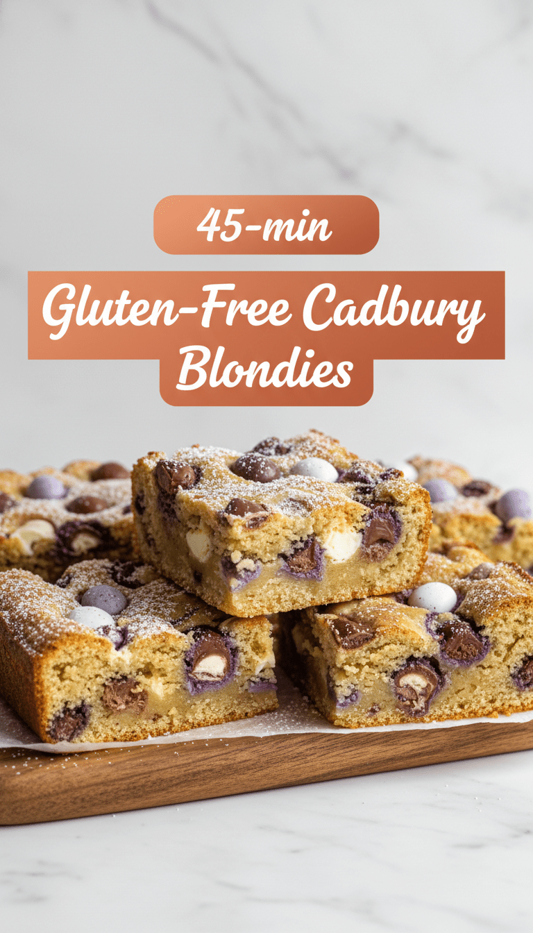 Cadbury Blondies