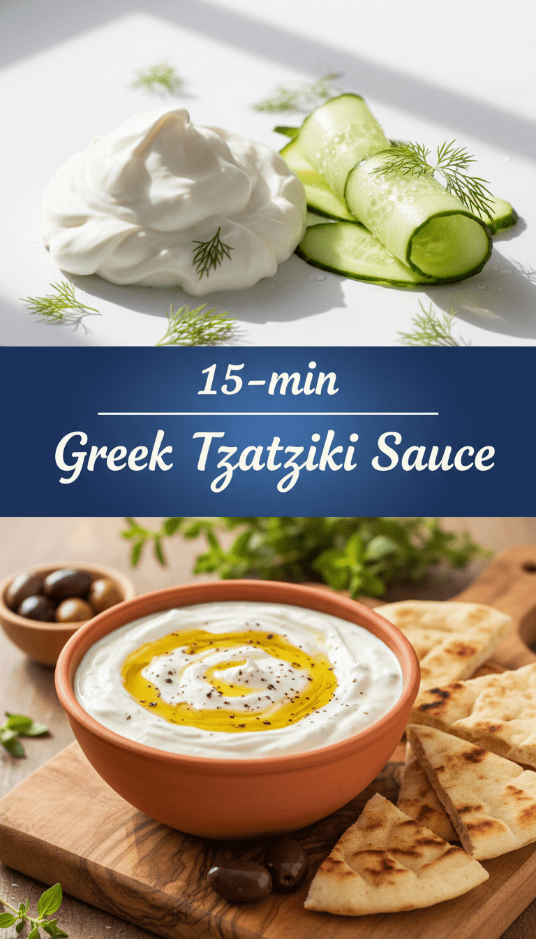 Greek Tzatziki Sauce Recipe