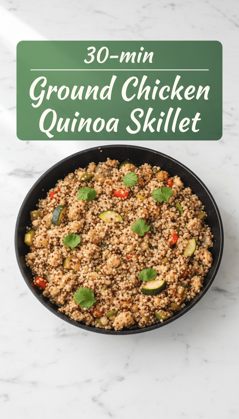 Chicken Quinoa Skillet Recipe