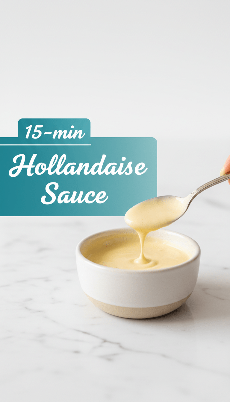 Hollandaise Sauce Recipe