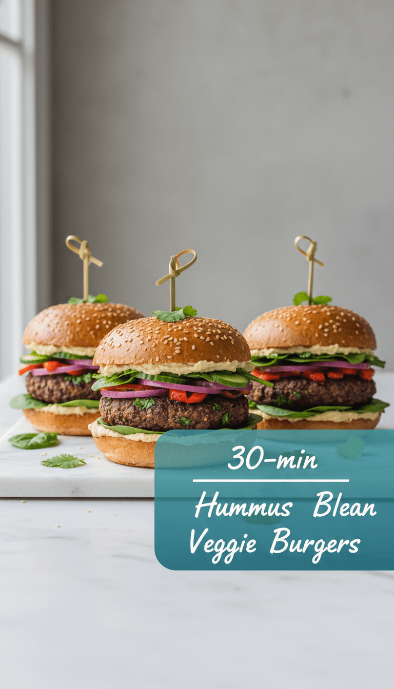 Black Bean Veggie Burger Recipe