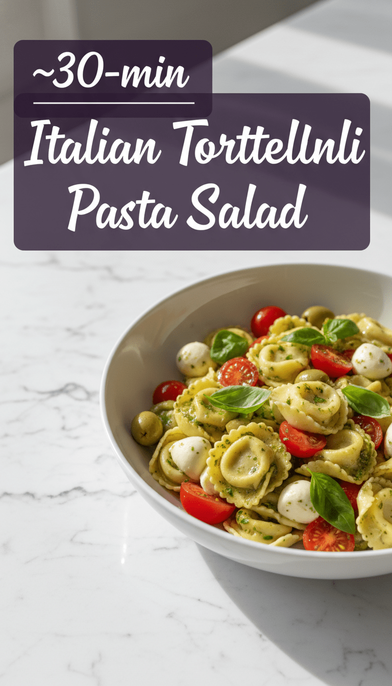 Tortellini Pasta Salad Recipe
