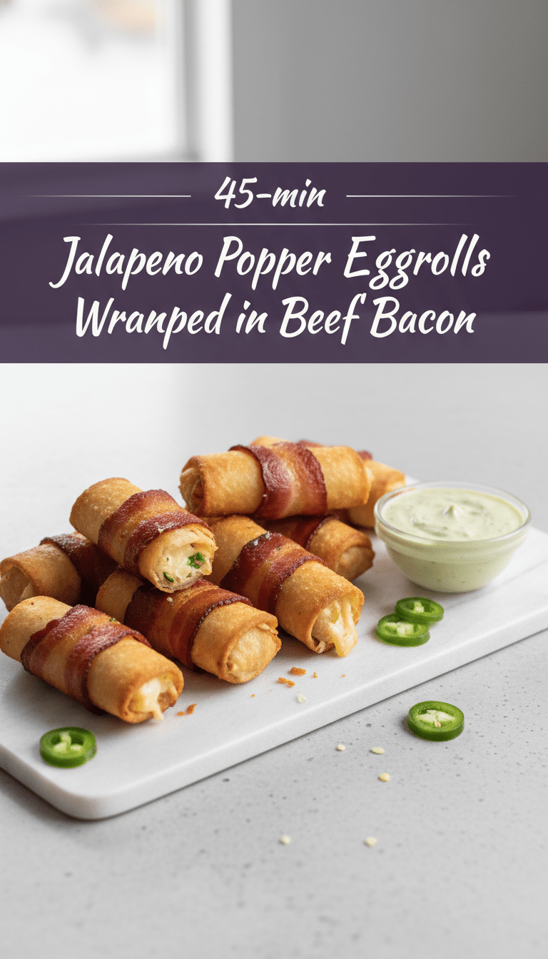 Jalapeno Popper Eggroll Recipe