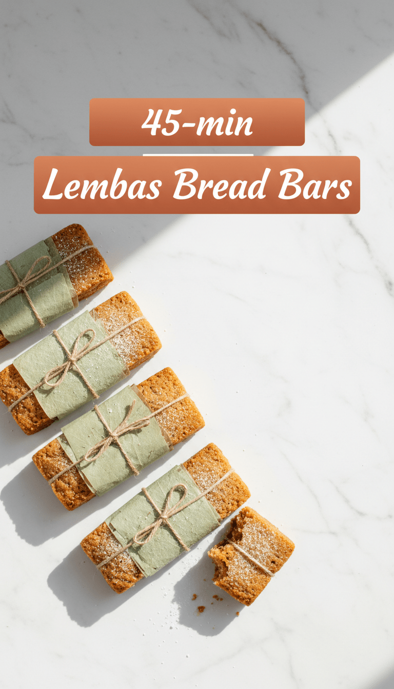 Lembas Bread Bars Recipe