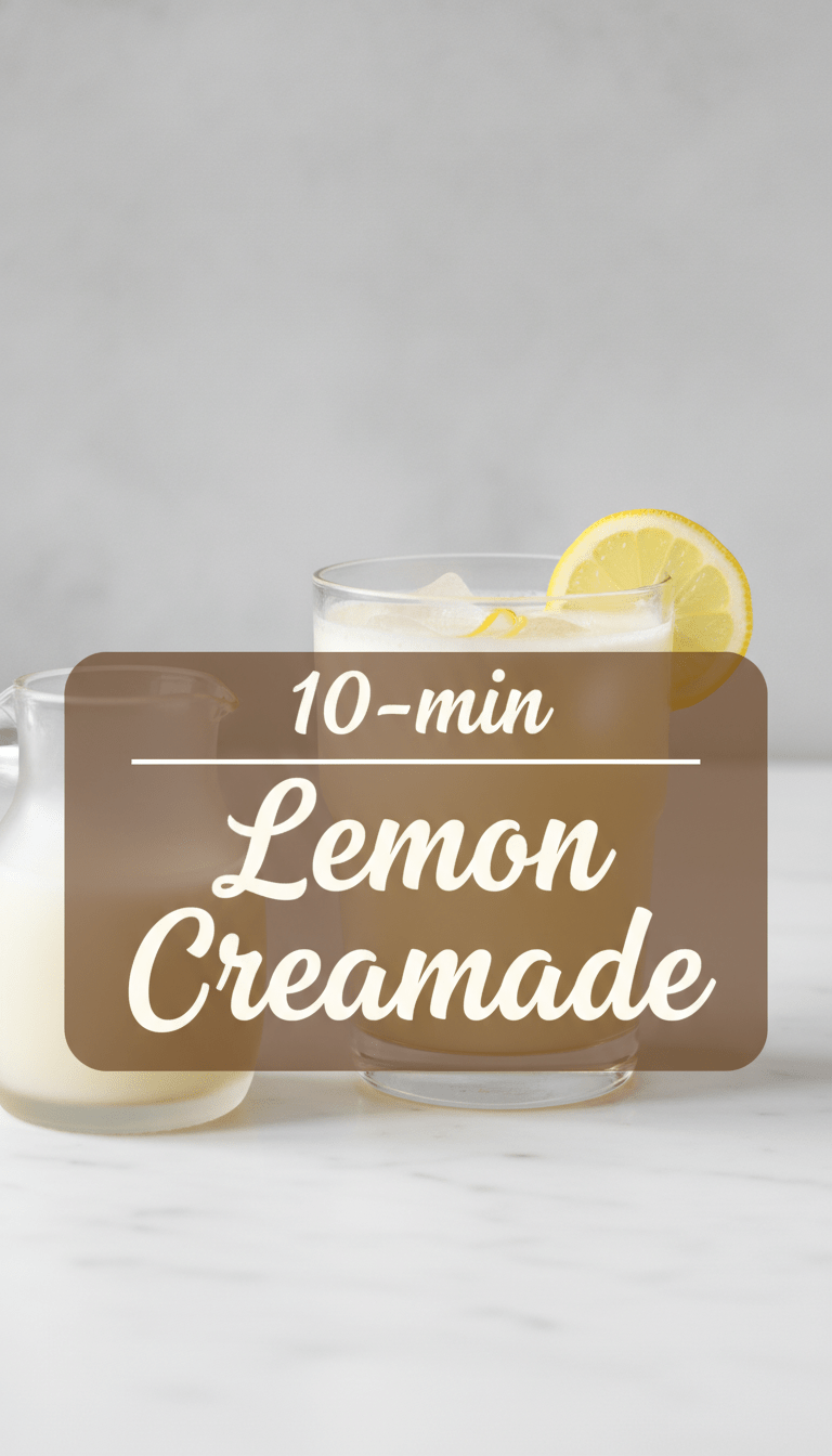 Lemon Creamade Recipe