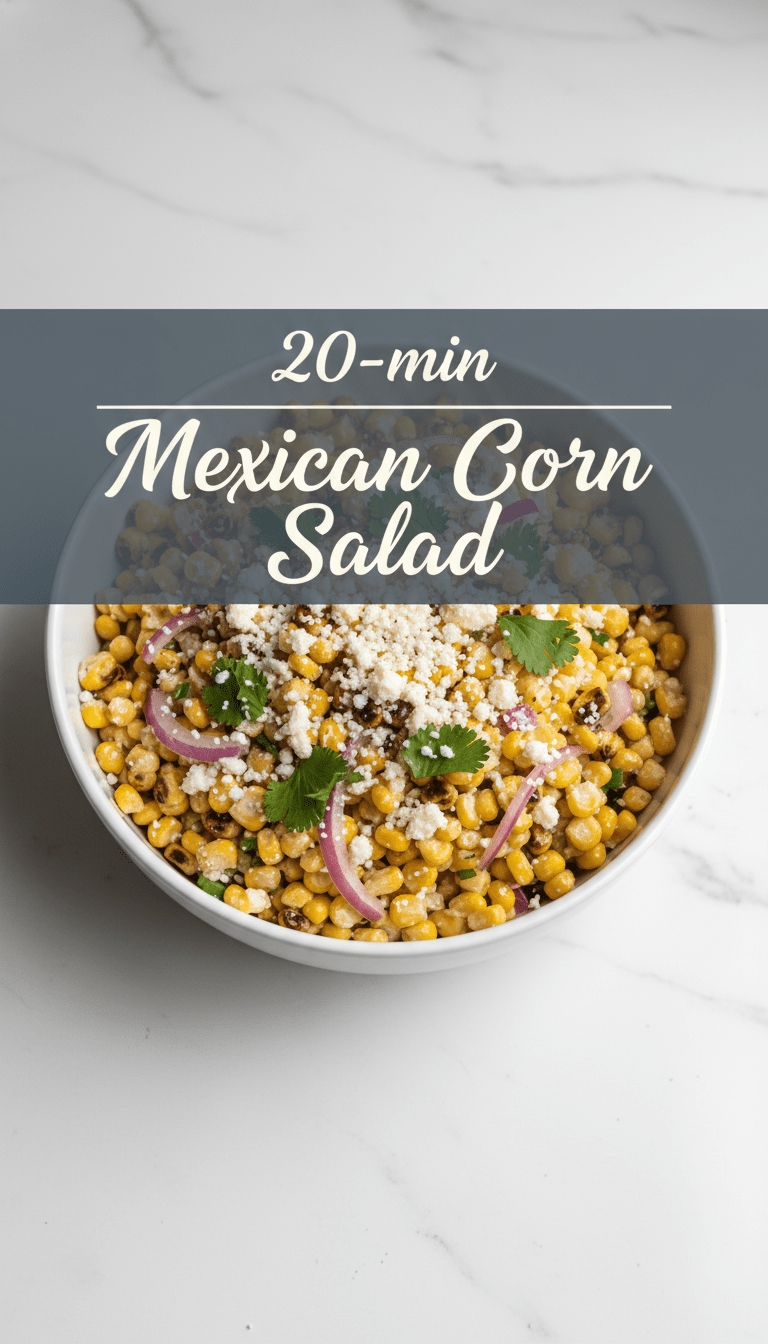 Mexican Corn Salad Recipe