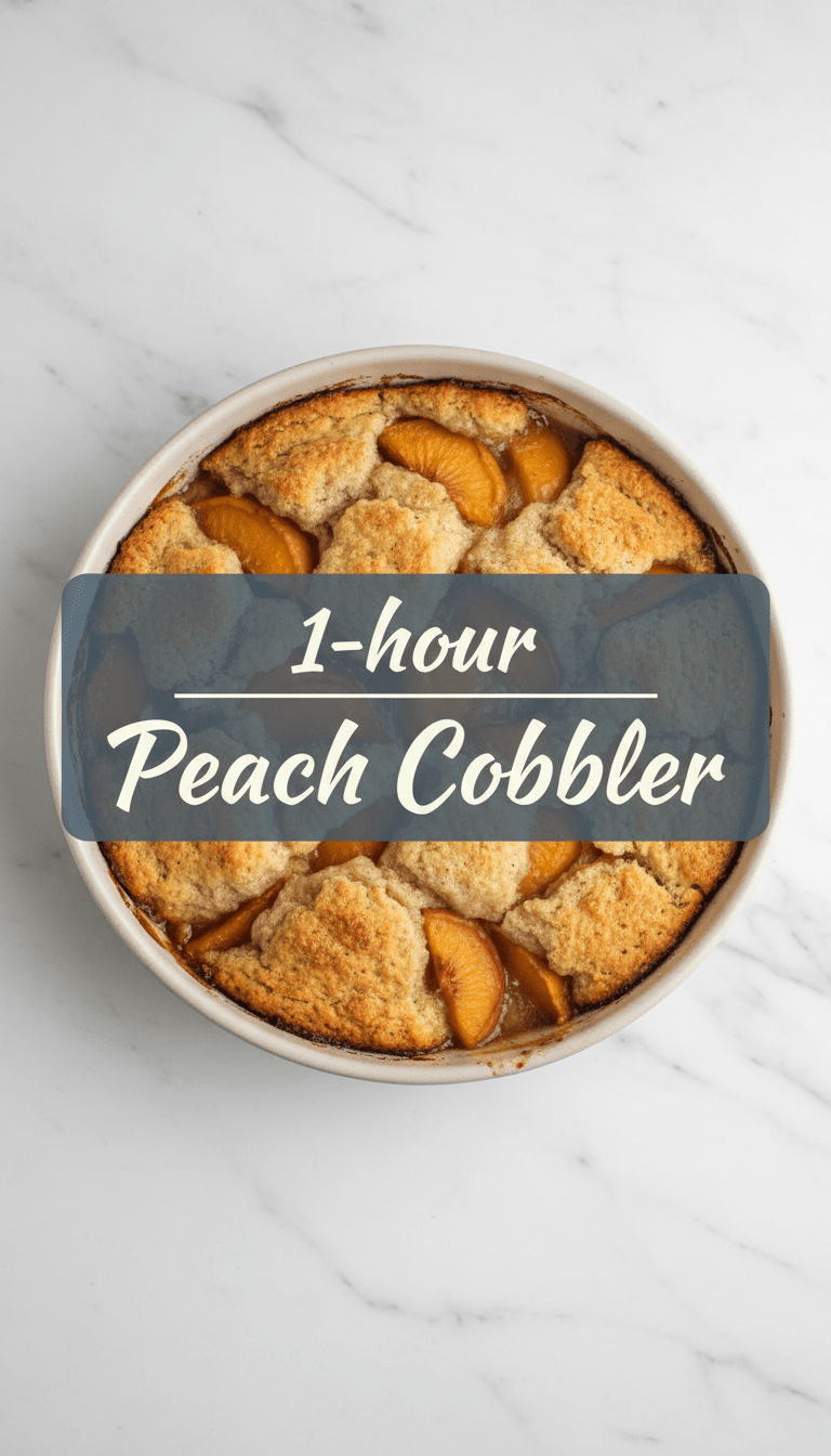 Peach Cobbler Recipe
