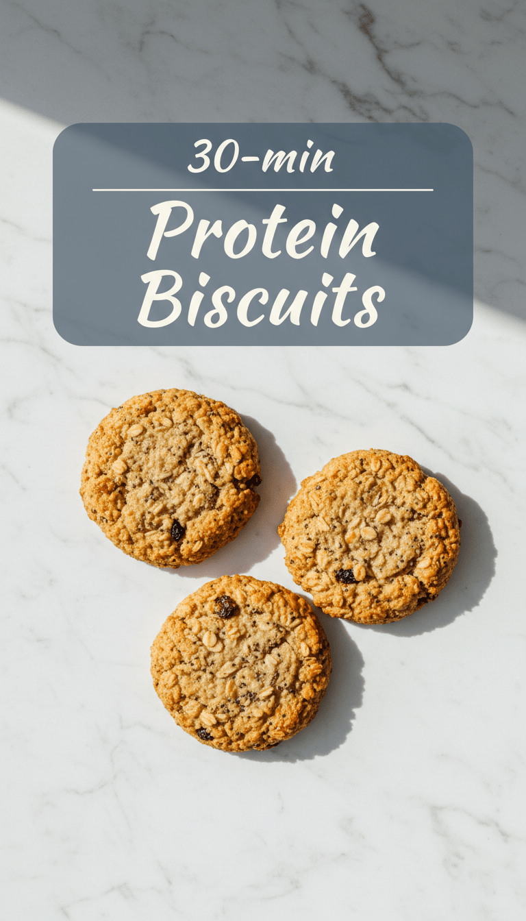 Protein Biscuit Recipe