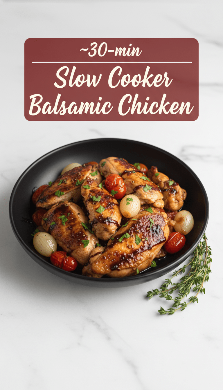 Balsamic Chicken Recipe