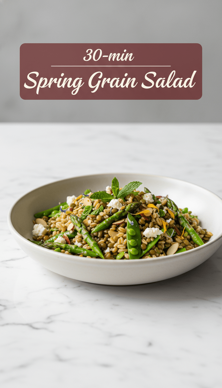Spring Grain Salad Recipe
