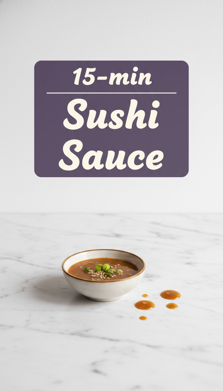 Sushi Sauce Recipe