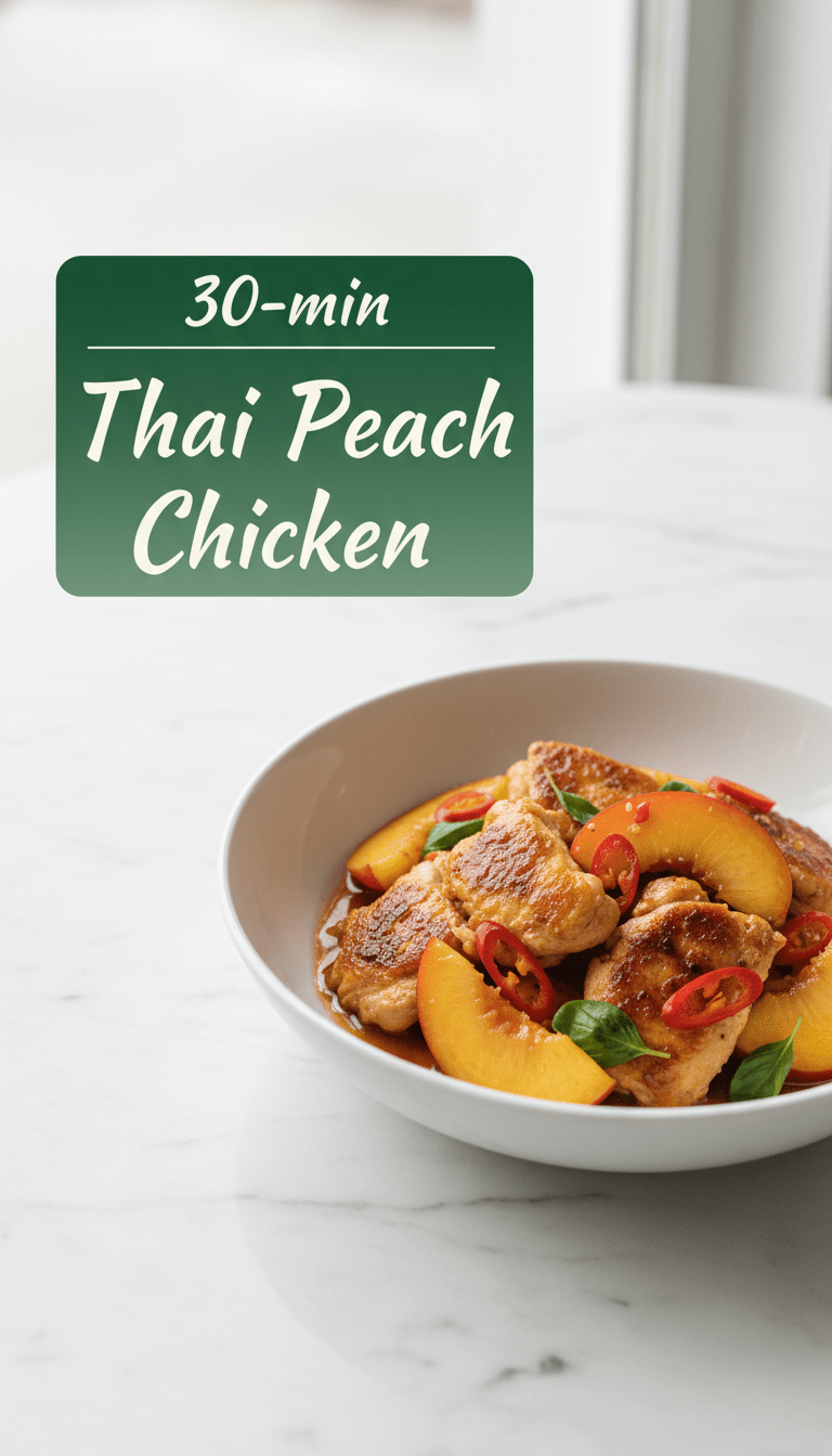 Peach Chicken Recipe
