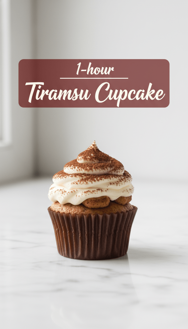 Tiramisu Cupcake Recipe