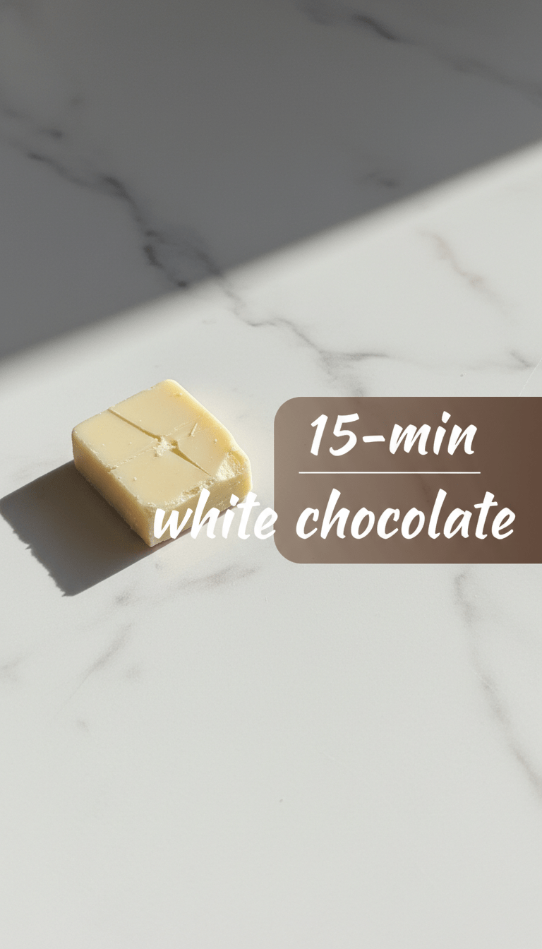 White Chocolate Recipe